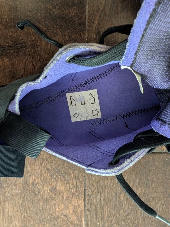 5.10 Five Ten Vantage Climbing Shoes Stealth C4 Purple Lace-Up EU 42 Rock Climbi main image 7
